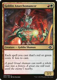 Goblin Anarchomancer - Modern Horizons 2 - Magic: The Gathering card