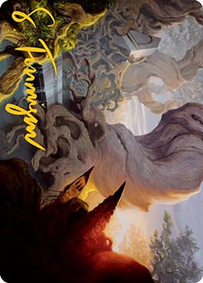 Yavimaya, Cradle of Growth Art Card (Gold-Stamped Signature)