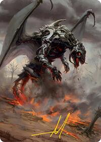 Scion of Draco Art Card (Gold-Stamped Signature)