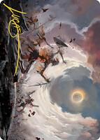 sell mtg art cards 1,000 Series Includes 50 Gold Stamped Signatures Wilds of Eldraine Art Series Rarity Ugin, Eye of the Storms