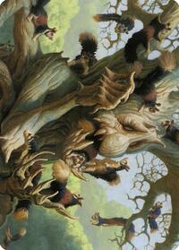 Scurry Oak Art Card