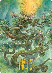 Titania, Protector of Argoth Art Card (Gold-Stamped Signature)