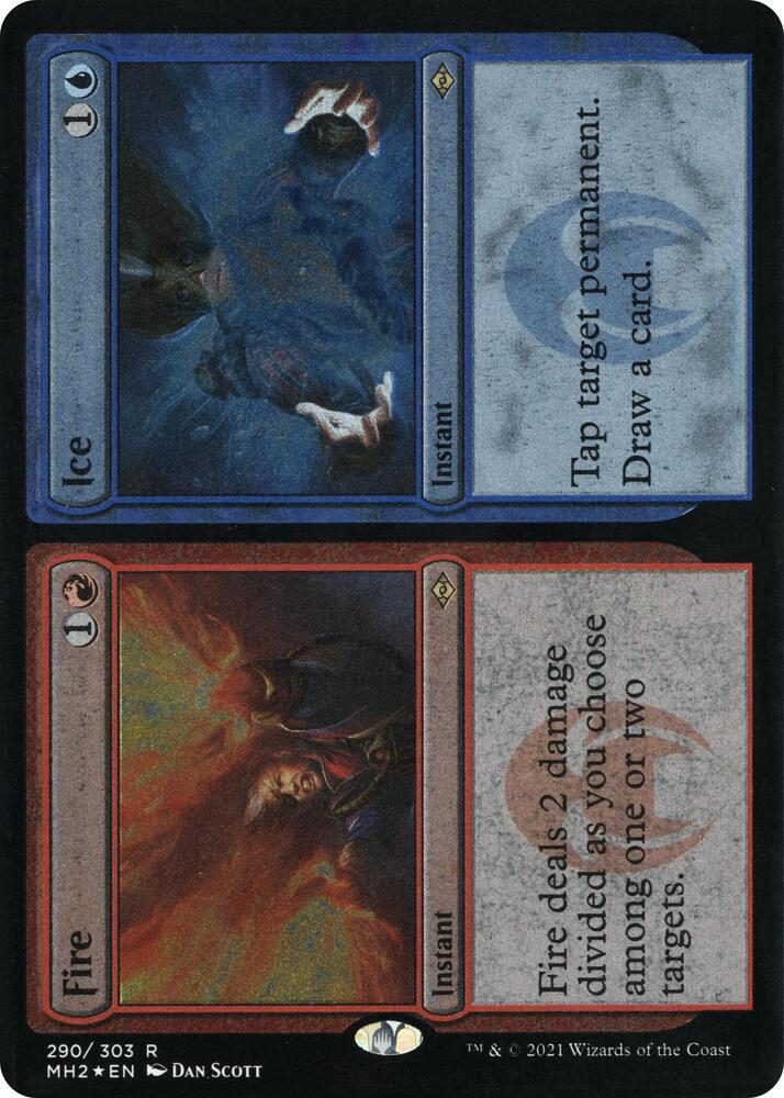 Fire // Ice (Foil Etched) - Modern Horizons 2 - Magic: The