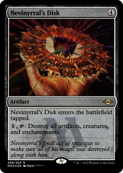 Nevinyrral's Disk (Foil Etched)