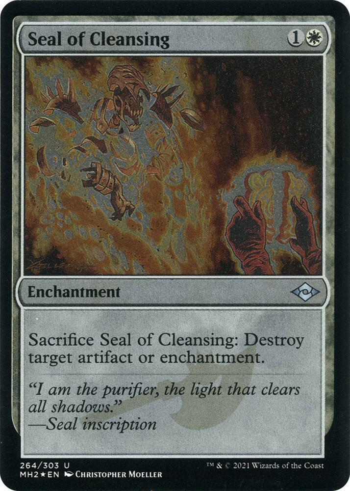 Seal of Cleansing (Foil Etched) - Modern Horizons 2 - Magic: The