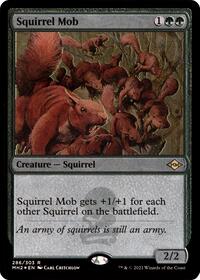 Squirrel Mob (Foil Etched) - Modern Horizons 2 - Magic: The Gathering card