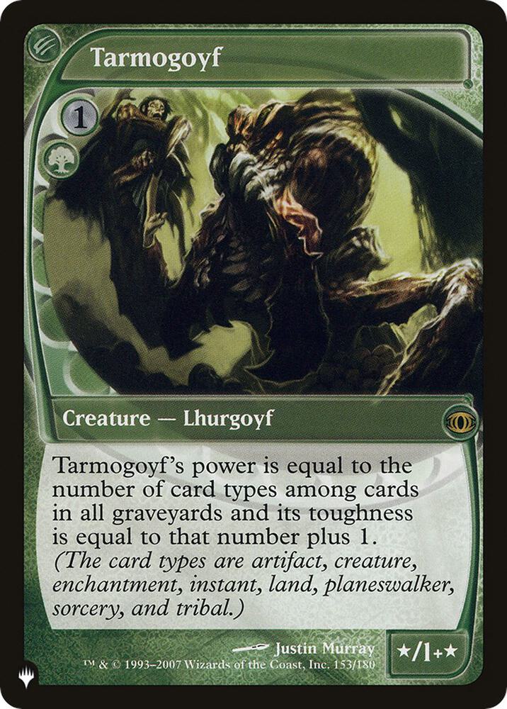 Tarmogoyf - The List Reprints - Magic: The Gathering - TCGplayer.com