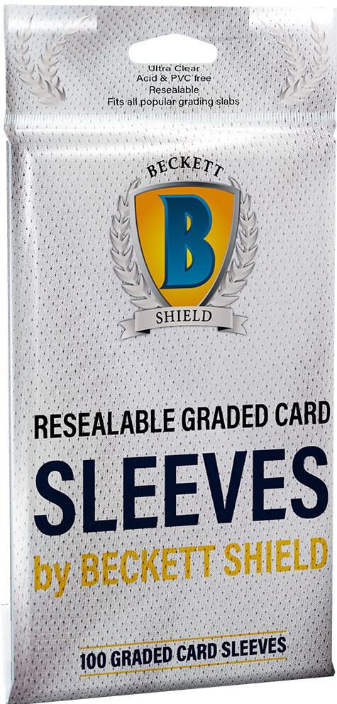 grading card sleeves Beckett Shield Graded Card Sleeves (100-Pack) - Beckett Shield - Card  Sleeves