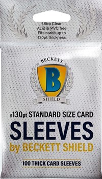 Beckett Shield Thick Card Sleeves (100-Pack)