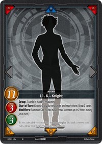 11. K - Knight (A)