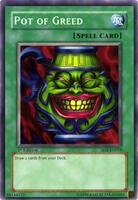 Yu-Gi-Oh! - Pot of Greed SD1 (SD1-EN015) - Structure Deck 1: Dragon's Roar - 1st Edition - Common Yu-Gi-Oh! - Pot of Greed SD1 (SD1-EN015) - Structure Deck 1: Dragon's Roar - 1st Edition - Common