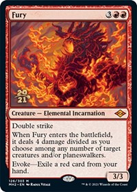 Fury - Prerelease Cards - Magic: The Gathering card