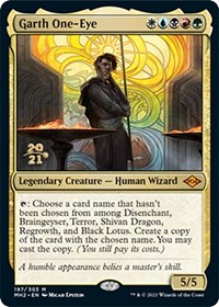 Garth One-Eye - Prerelease Cards - Magic: The Gathering card