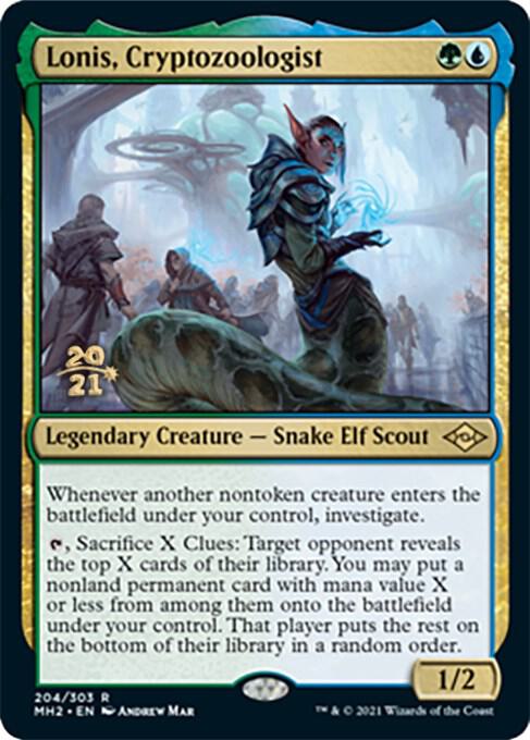 Lonis, Cryptozoologist #204s — Modern Horizons 2 Promos
