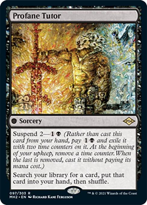 Profane Tutor #97s — Modern Horizons 2 Promos