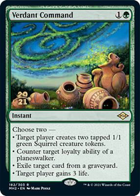 Verdant Command #182 – Prerelease Cards (Rare)