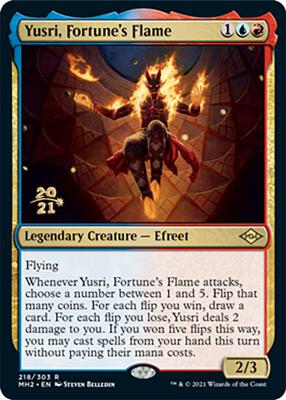 Yusri, Fortune's Flame #218 – Prerelease Cards (Rare)