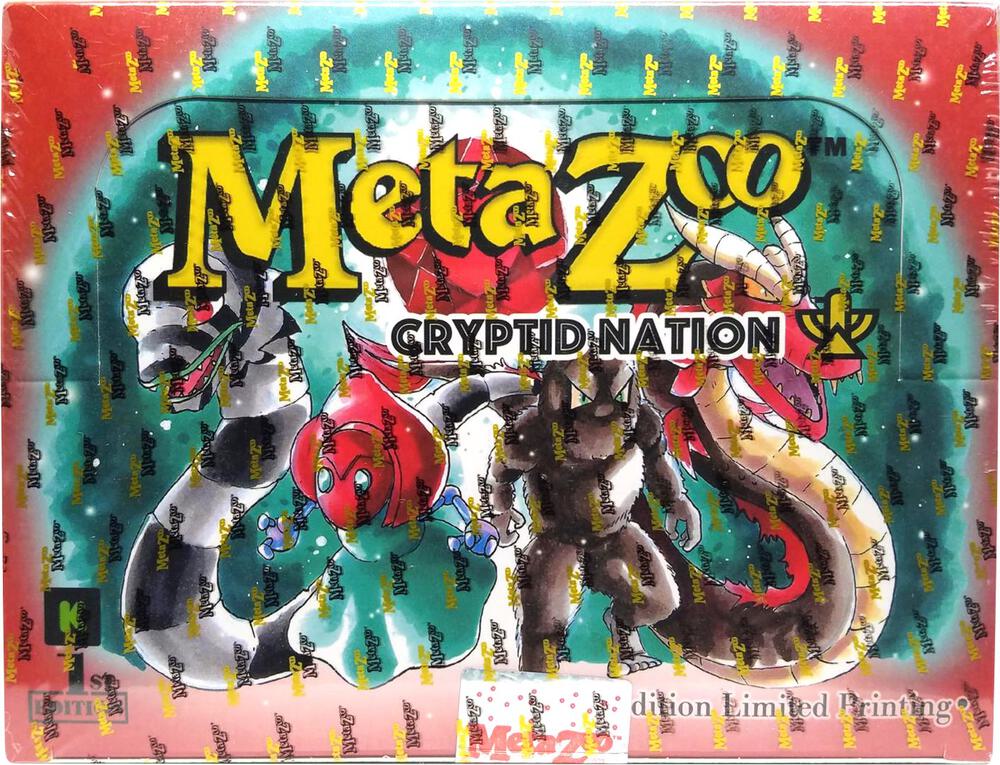 Zoo Cryptid Nation 英語版 第1版 未開封 1BOX MetaZoo TCG Cryptid Nation First Edition Booster Box (36