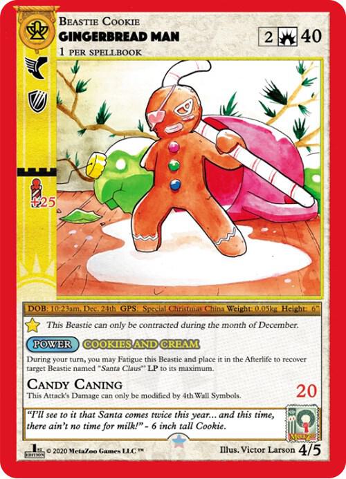 Gingerbread Man (First Edition)