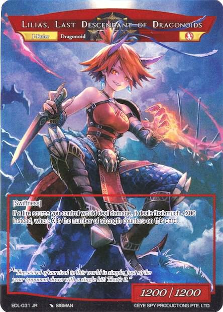 Lilias, Last Descendant of Dragonoids (Full Art Ruler)