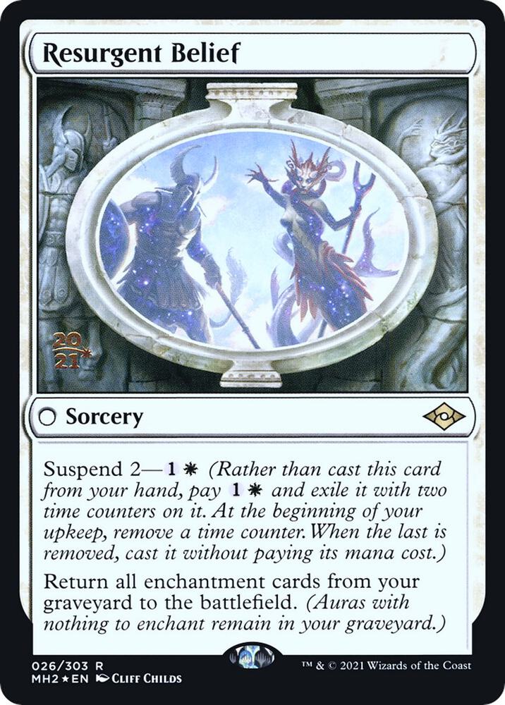 Resurgent Belief #26s — Modern Horizons 2 Promos