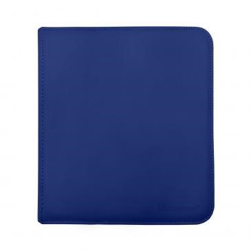 Vivid 12-Pocket Zippered PRO-Binder - Blue