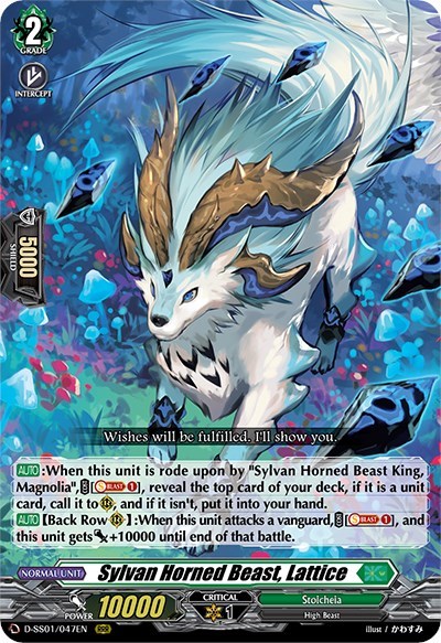 Sylvan Horned Beast, Lattice