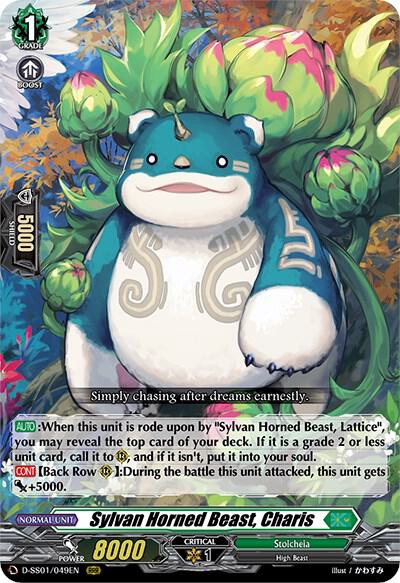 Sylvan Horned Beast, Charis