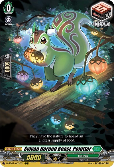 Sylvan Horned Beast, Polatter