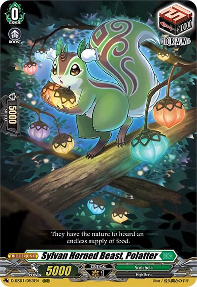 Sylvan Horned Beast, Polatter