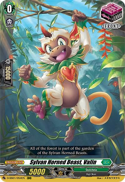 Sylvan Horned Beast Valin Price & Card Details — D-SS01: Festival