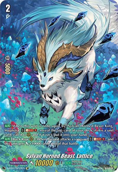 Sylvan Horned Beast, Lattice (SP)
