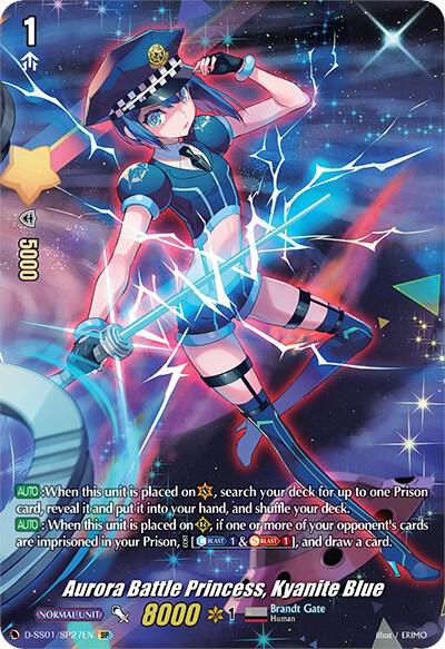 Aurora Battle Princess, Kyanite Blue (SP)