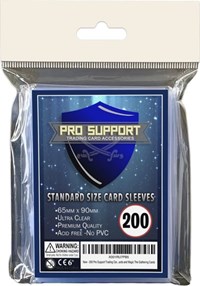 Pro Support Card Sleeves Pro Support Standard Size Sleeves (200-Pack)