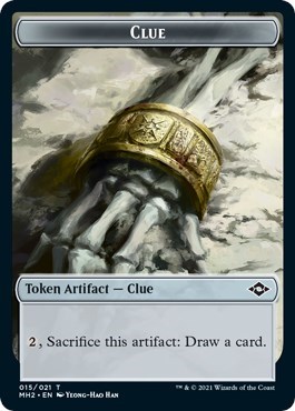 Clue (015) // Beast Double-Sided Token