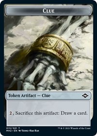 Clue (015) // Golem Double-sided Token