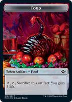 Food (018) // Construct Double-Sided Token - Modern Horizons 2