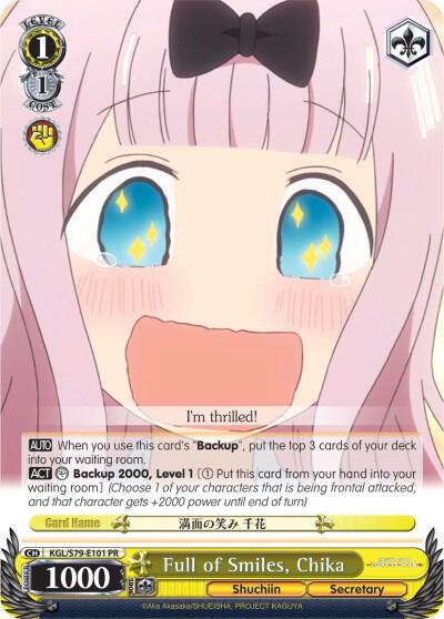 Full of Smiles, Chika