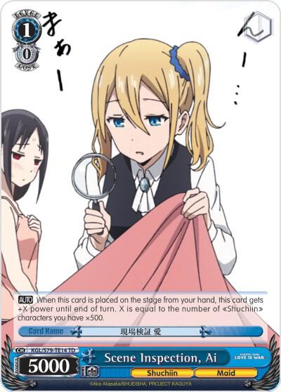 Scene Inspection, Ai