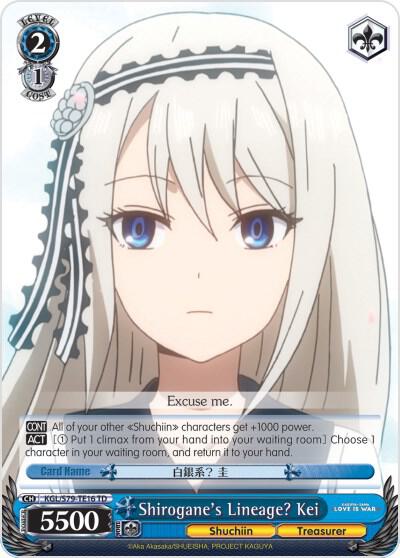 Shirogane's Lineage? Kei