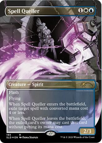 MTG foil Spell Queller 呪文捕らえ　4枚セット MTG foil Spell Queller 呪文捕らえ 4枚セット MTG foil Spell Queller