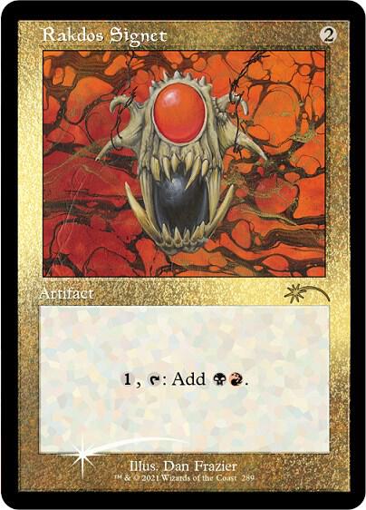 Rakdos Signet (Foil Etched) - Secret Lair Drop Series - Magic: The
