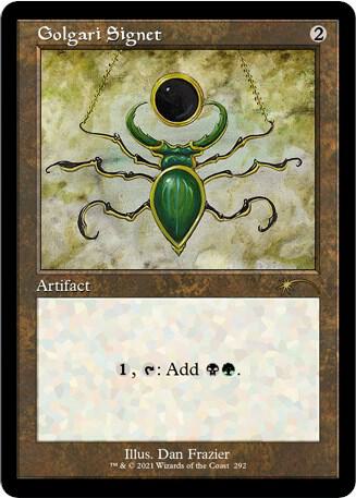 Golgari Signet - Secret Lair Drop Series - Magic: The Gathering
