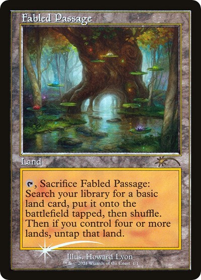 Fabled Passage Retro Frame