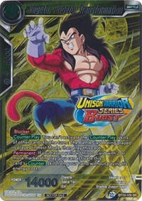 Vegeta, Prideful Transformation (Event Pack 08) card art