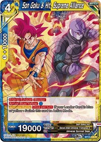 Son Goku & Hit, Supreme Alliance (Event Pack 08) card art