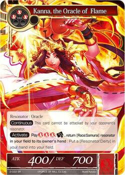 Kanna, the Oracle of Flames