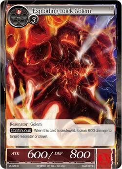 Exploding Rock Golem
