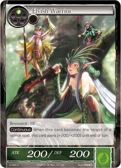 Elvish Warrior