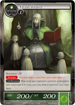 Elvish Weaver